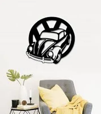 VW Volkswagen Beetle Bug  Car Sign Garage Sign Man Cave Car Wall Art Automo • $46