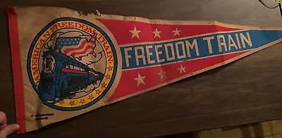 Vintage 30  1975 American Freedom Train Pennant • $14.95