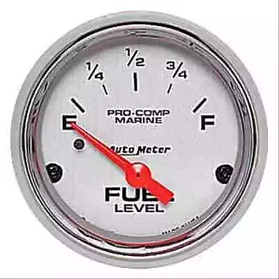 Auto Meter 200760-35 Pro-Comp Ultra Lite Marine Fuel Level Gauge Diameter: 2-1/1 • $62.99