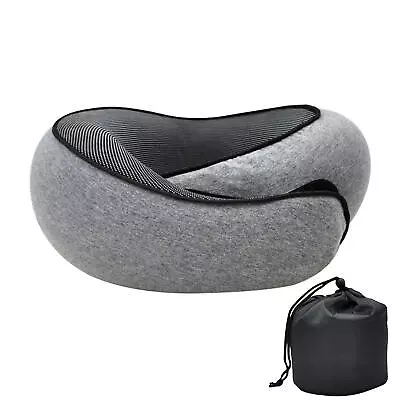 Travel Pillow Memory Foam Neck Support For Flight Comfortable Head Cushion Fit • $21.01