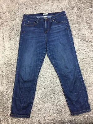 Mudd Skinny Ankle Jeans Womens Size 11 Blue Dark Wash Stretch • $12.88