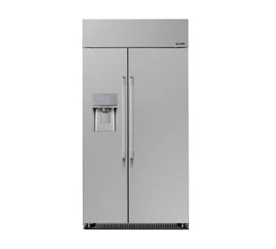 Dacor Professional 42  Stainless Built-In Side By Side Refrigerator - DYF42SBIWR • $6000