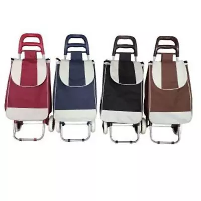 £12.99 • Buy Lightweight Shopping Grocery Trolley Travel Folding Cart Luggage Waterproof Bag