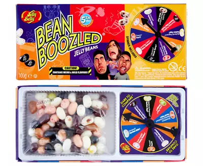 Jelly Belly BEAN BOOZLED Jelly Beans Spinner Wheel Game 5th Edition100g Gift Box • $14.20