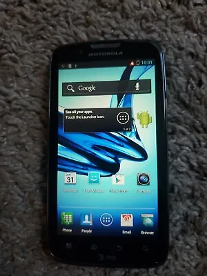 AT&T Motorola ATRIX 2 MB865 Black Phone • $29.99