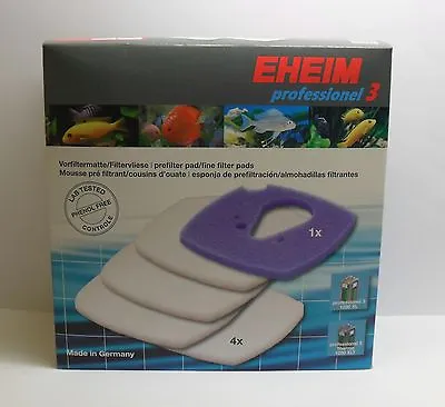 EHEIM 2616802 PROFESSIONAL 3 2080 & 2180 1200XL & 1200XLT Filter Pad Set • $39.35
