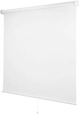 CHICOLOGY Roller Window Blind Shades Urban White (Light Filtering) 72 W X 72 H • $11