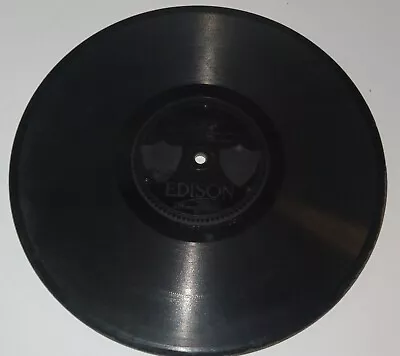 Vintage Thomas Edison Diamond Disc (When Irish Eyes Are Smiling) Shellac Record • $4.99