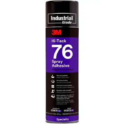 NEW 3M 76 Hi-Tack Adhesive Glue Spray 515G High Strength Tac • $84.95