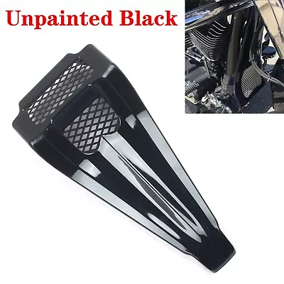 Black Vivid Fairing Chin Spoiler Scoop Fit For Harley Road King Street Glide • $107.34