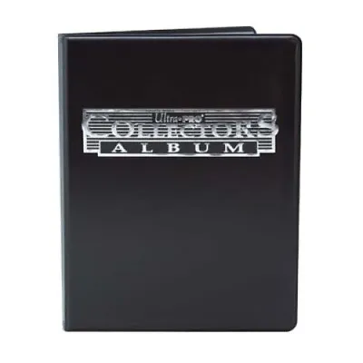 Ultra PRO Collectors Portfolio Black A4 Album Folder 9-Pocket 10-Pages • $18.50