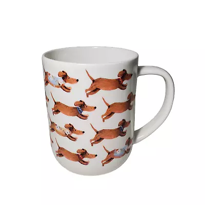 Harvest Green Studio DACHSHUND Coffee Cup Mug Doxin Dog • $15.88