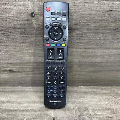 $10.50 • Buy Panasonic TV N2QAYB000100 TV Remote Control OEM - Tested And Working