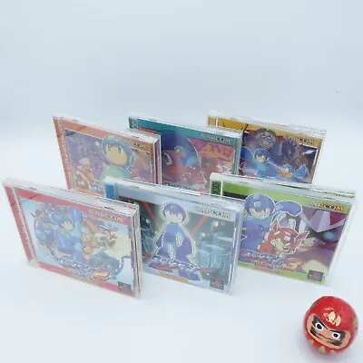 Lot 6 PS1 Megaman 1 2 3 4 5 6 Rockman Play Station NTSC-J Japan Import • $210