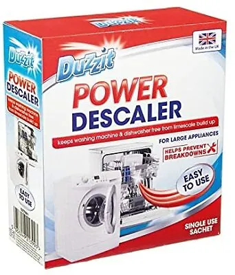 DUZZIT Power Descaler Limescale Remover For Washing Machine Dishwasher Easy To  • £3.74