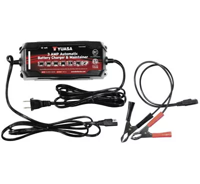 Yuasa 3-Amp Automatic Charger And Maintainer • $57.97