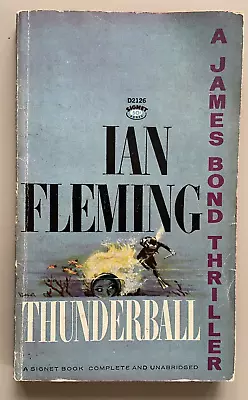Thunderball | Ian Fleming James Bond | Signet 1963 | Vintage • £4.25