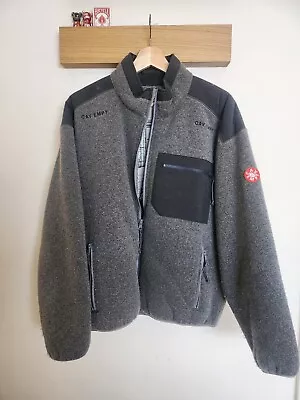 Cav Empt Japan Wool Fleece Jacket Grey 2022 Release Mens SzM Preowned • $350