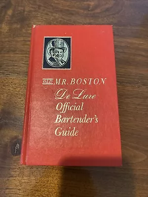 Old Mr.Boston  De Luxe Official Bartenders Guide  Cocktails  Drinks  Mixologist • $8