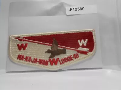 Ma-ka-ja-wan Lodge 40 White Border Vintage F12580 • $12