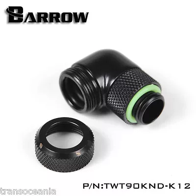 Barrow 12mm OD Rigid Compression 90° Elbow Female To Male Fitting TWT90KND-K12 • $9