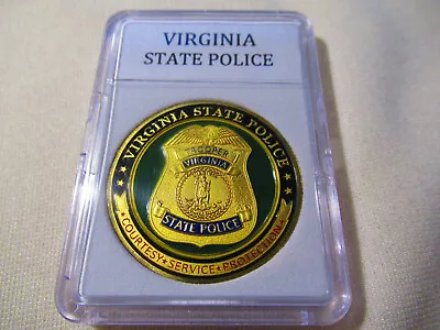 VIRGINIA STATE POLICE Challenge Coin • $14.99