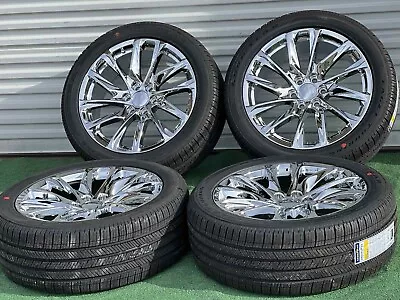 22’’ Wheels 285/45R22 Goodyear Tires Rims GMC Sierra Yukon Chevy Silverado Tahoe • $2299