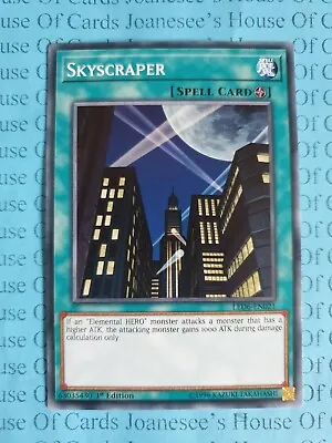 Skyscraper LED6-EN021 Common Yu-Gi-Oh Card 1st Edition New • £0.99