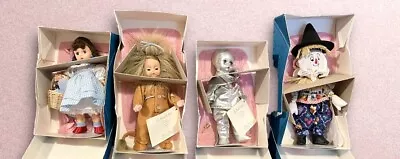 SET Of 4 Madame Alexander Dolls WIZARD OF OZ SCARECROW DOROTHY TIN MAN LION~EXC! • $85