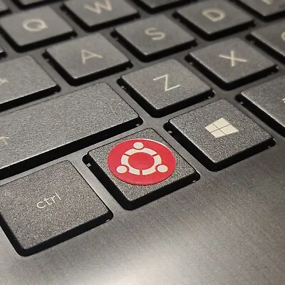 Ubuntu Linux Keyboard Keycap Stickers X3  • £3.99