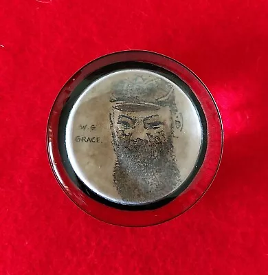 Very Rare W.G.Grace Glass Paperweight By Carole Ford Gloucstershire • £15