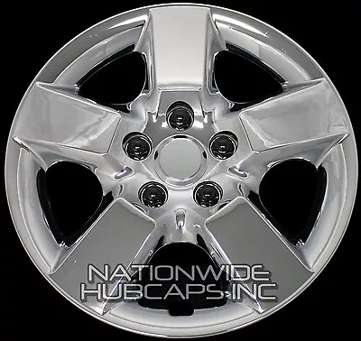 4 CHROME 16  Hub Caps Full Wheel Covers Rim Cap Lug Cover Hubs Fits Steel Wheels • $74.99