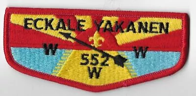 OA Lodge 552 Eckale Yakanen Sunny Land  S8 Flap • $8.95