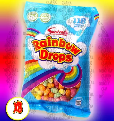 Swizzels Matlow Rainbow Drops 32g Retro Sweets Select Your Qty 81216 24 • £8.25