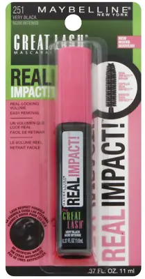 Maybelline Great Lash Mascara #251 Very Black • $8