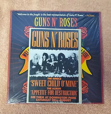 Guns N' Roses - Welcome To Paradise City Ritz Broadcast Splatter Vinyl Sealed!! • $55