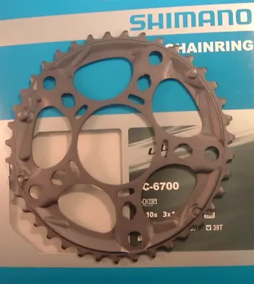 Shimano Ultegra FC-6703 Middle 39T-D X 92BCD Chainring-NEW/NOS 3x9/10-Spd- NIB • $34.99