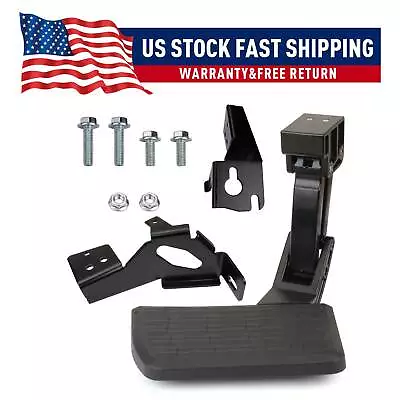 Rear Bumper Step Retractable Truck Bed Step For 2018 Ford F250 F350 F450 • $85.69