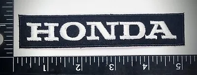 Honda Patch Name Tage White Championship High Quality Sew Or Iron On Embroidery • $12.75