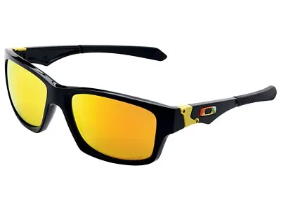 Oakley Jupiter Squared Valentino Rossi Sunglasses OO9135-11 Black/Fire Iridium • $169.99