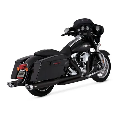 Vance & Hines Dresser Duals Elbow Black For Harley-Davidson Touring 09-16 • $972.41