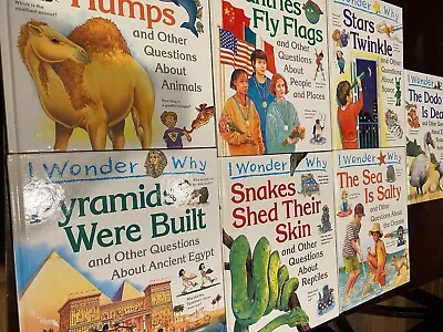 I Wonder Why Books Lot 7 Nonfiction Science Homeschool Classroom  Gift Quality • $19.95