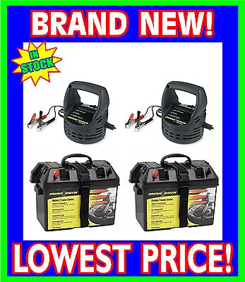 2 - Minn Kota MK105P 5Amp Charger & Trolling Motor Power Center 1831050 1820175 • $299.95