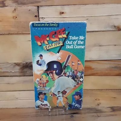 The New Adventures McGee And Me ! Take Me Out Of The Ball Game VHS Tape Used • $6.95