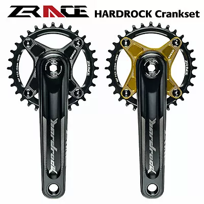 $69.99 • Buy Zrace HARDROCK MTB Crank Crankset BCD104 Chainset 10S 11S 12S Fit Shimano/Sram