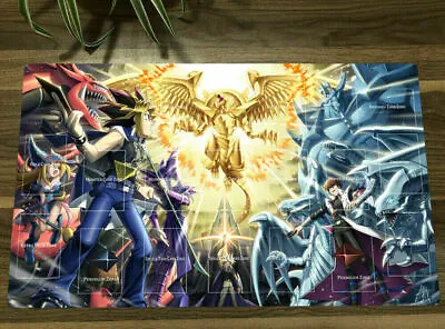 HOT Yu-Gi-Oh! Yugioh TCG Playmat Duel Monsters CCG Card Game Mat & Bag Gift • $42.38