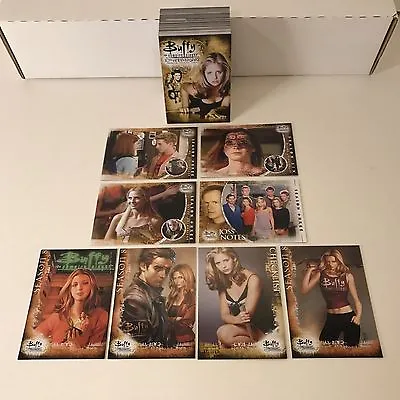 BUFFY THE VAMPIRE SLAYER THE 10th ANNIVERSARY (2007) Complete Trading Card Set • $18