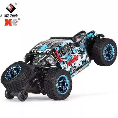 WLtoys 1/28 284161 1x600mah Lipo 4WD Drift Monster Tyre RC 2.4Ghz Off-Road W/LED • $92.52