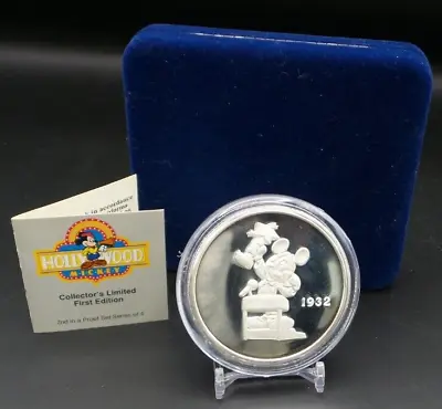 1932 Disney Hollywood Mickey Mouse Limited Edition Silver Proof Round 5oz- Z1500 • $250