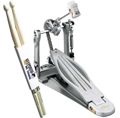 Tama HP910LN Speed Cobra Foot Machine + Drumsticks • £223.04